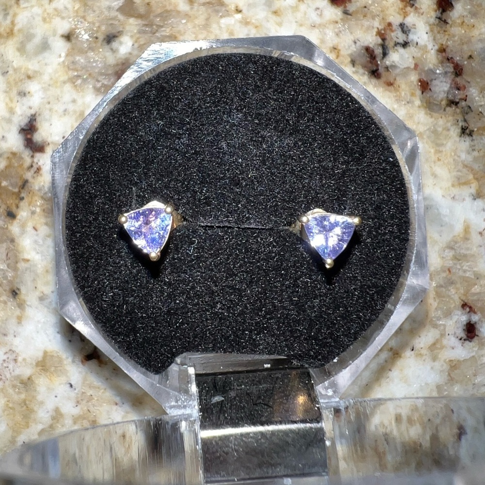 white gold Tanzanite earrings tanzanite earrings